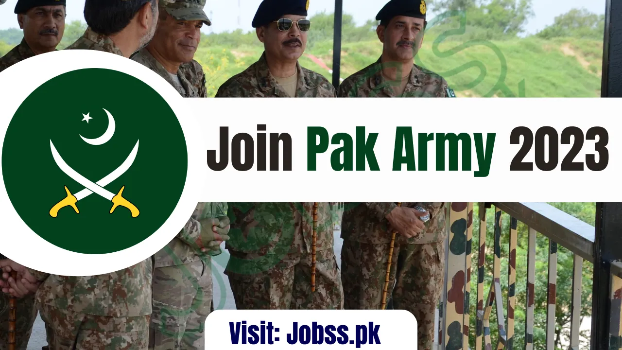 Join Pak Army