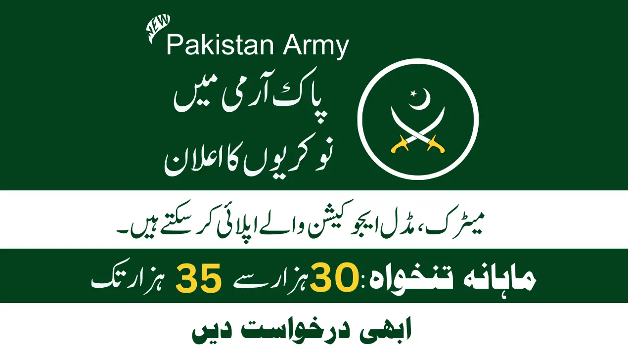 Pak Army Civilian Jobs