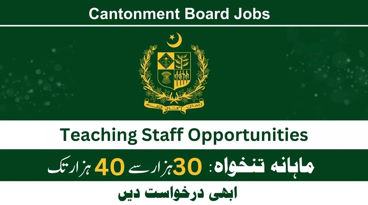 Cantonment Board Jobs 