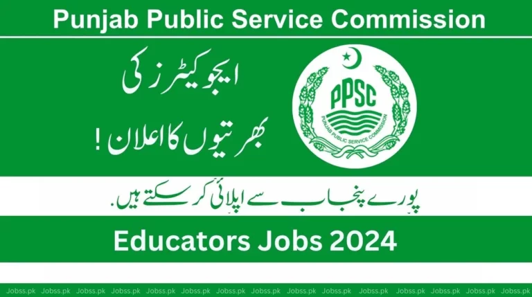 PPSC Educators Jobs