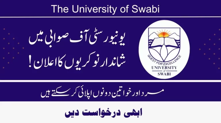 Swabi University Jobs