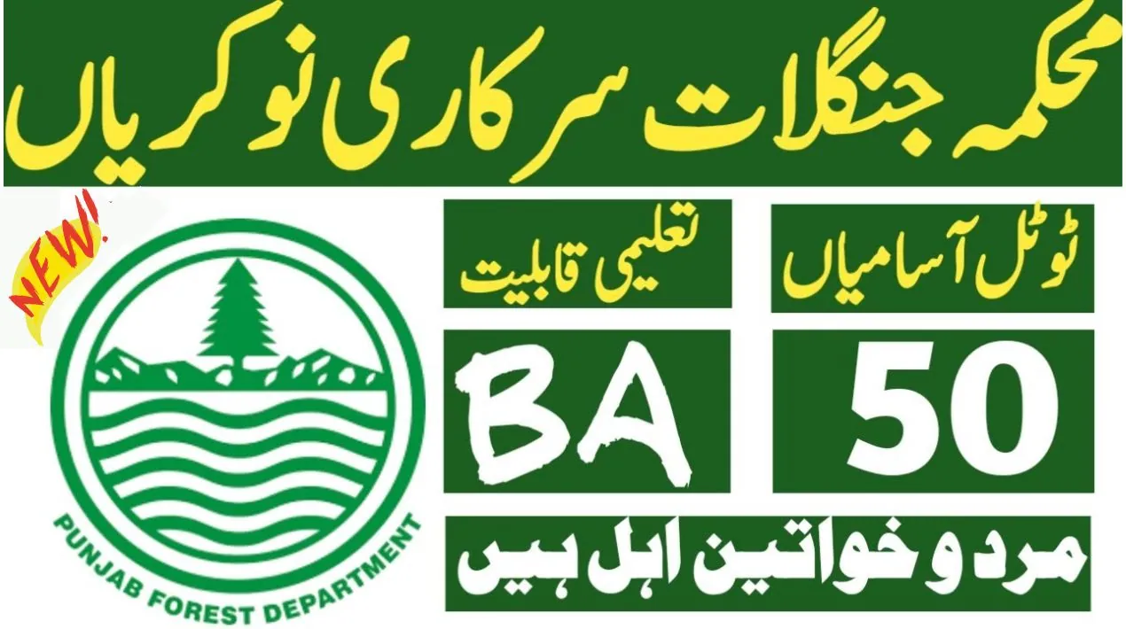 Forest Department Punjab Jobs 