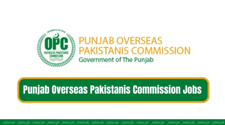Punjab Overseas Pakistani Commission Jobs